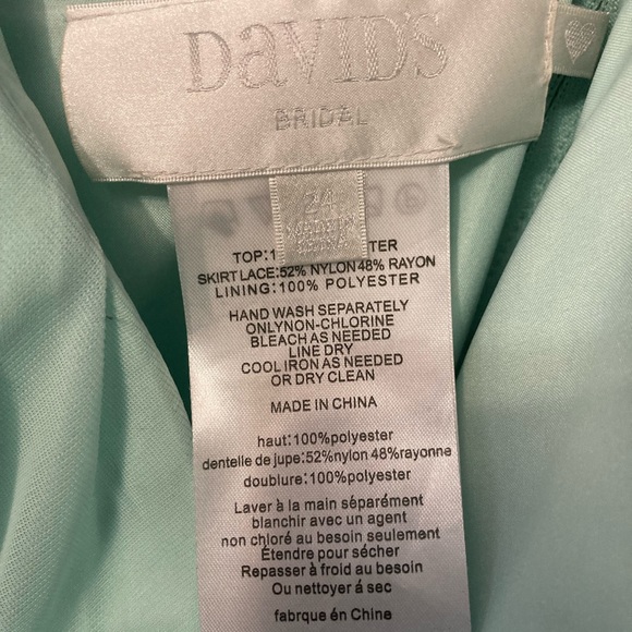 Mint Green bridesmaid/prom dress - Picture 1 of 2